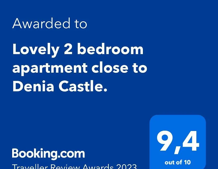 Lovely 2 Bedroom Apartment Close To Denia Castle.-1