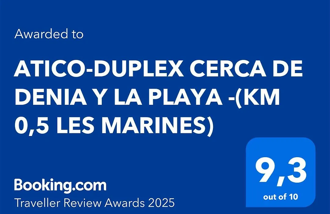 Atico-Duplex Cerca De Denia Y La Playa -(Km 0,5 Les Marines)-1