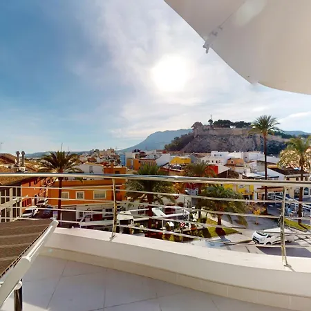 Denia Apartment Castle And Port Views With Ac-3