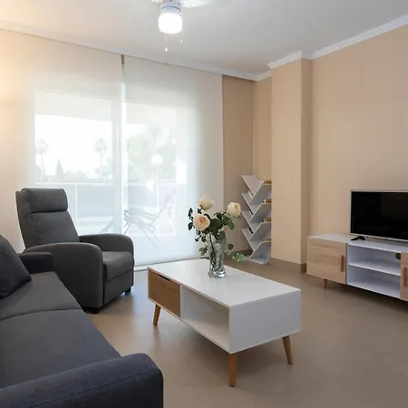 Brisas B2, 2 dormitorios, playa a 50m, by Bookindenia-2