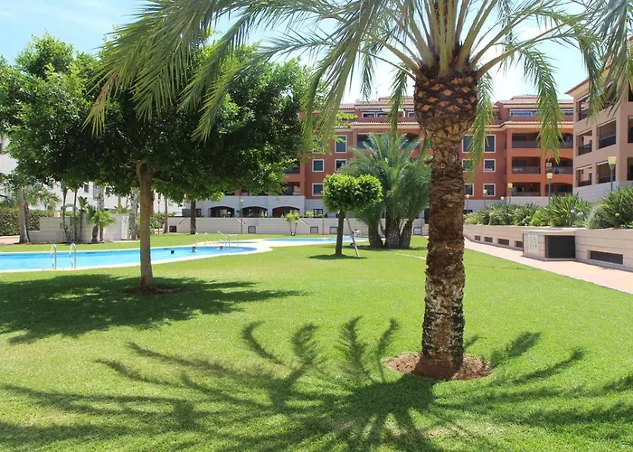 Jardines de las Marinas - Apartamento en Denia - Terraza privada, piscinas, jaccuzi, padel y playa cerca