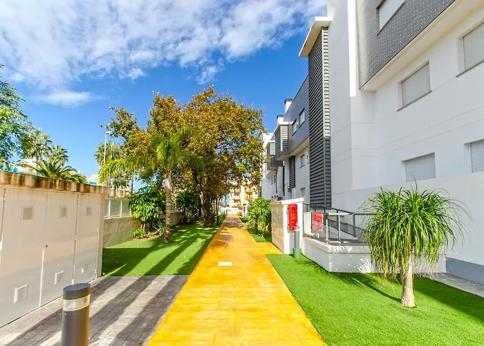 Apartamento Victoria Playa III con una gran terraza Dénia