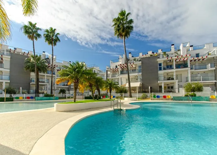 Apartamento Victoria Playa III con una gran terraza Dénia