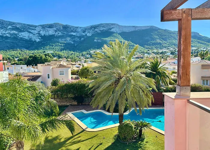 Hoteltype Penthouse 2 Beds, Parking, Wifi & Pool Stunning Views Dénia