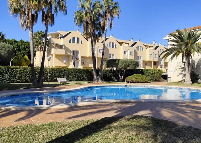 Apartamento, jardín privado, perfecto para tus vacaciones Dénia
