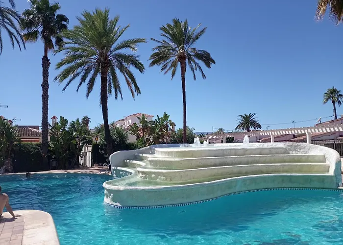 Estudio 2 personas con piscina en Dénia