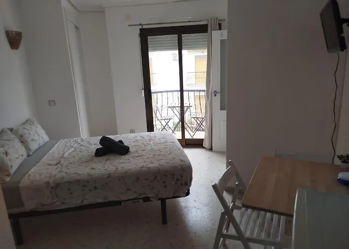 Estudio 2 personas con piscina en Dénia