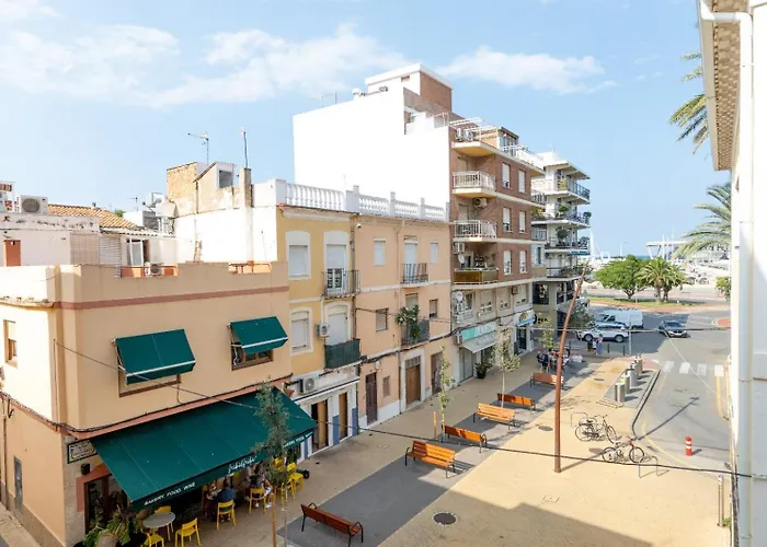 Apartamento Brisa del puerto a pasos del mar y centro de Dénia