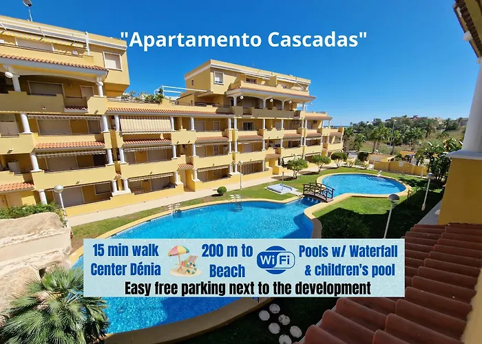 Apartamento Cascadas Cerca De Playa Y Centro Dénia