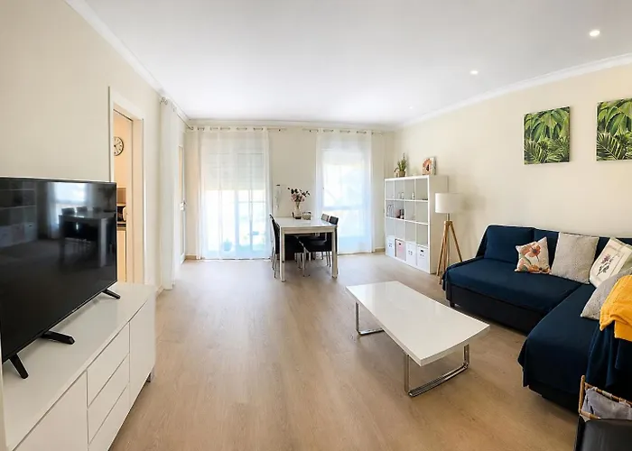 Primera línea, parking, wi fi, apartamento Palm Beach Dénia