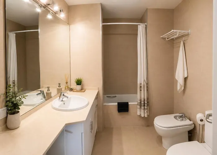 Primera línea, parking, wi fi, apartamento Palm Beach Dénia